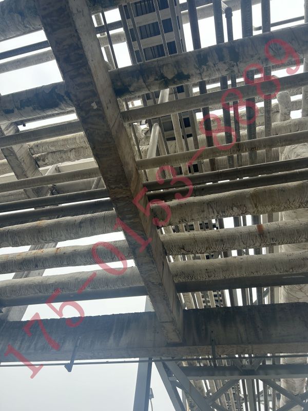 导热油管道100mm硅酸钙玻纤布保温